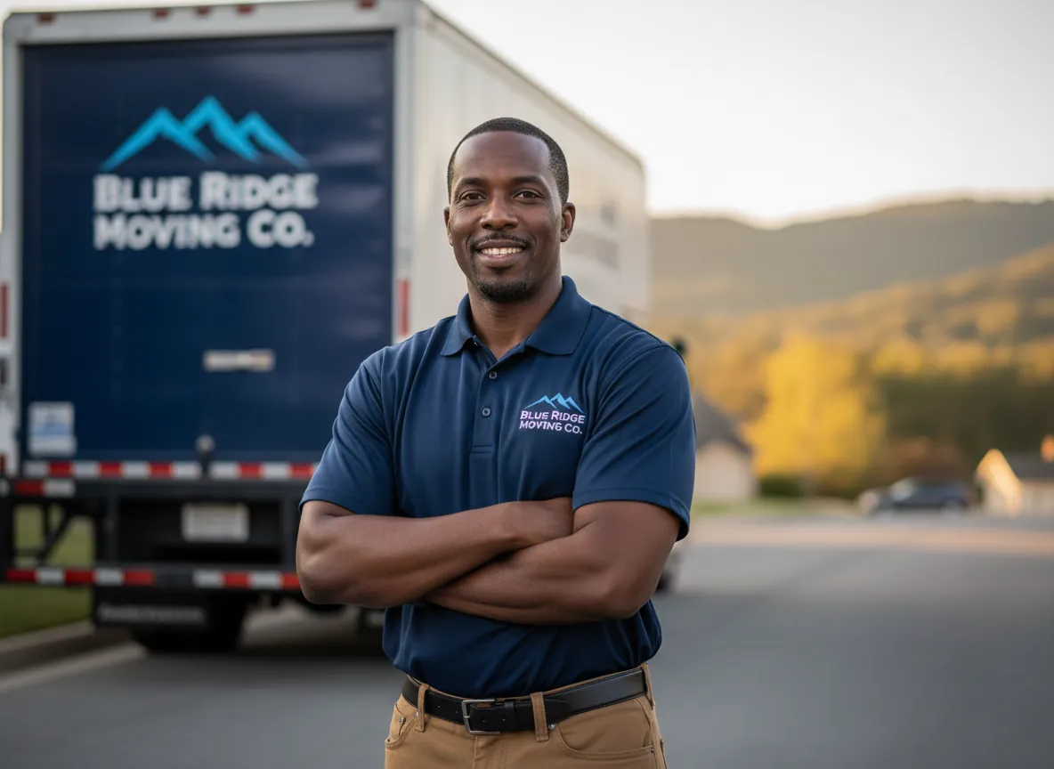 Portrait of Marcus Johnson, Founder & Lead Foreman at Blue Ridge Moving Co.
